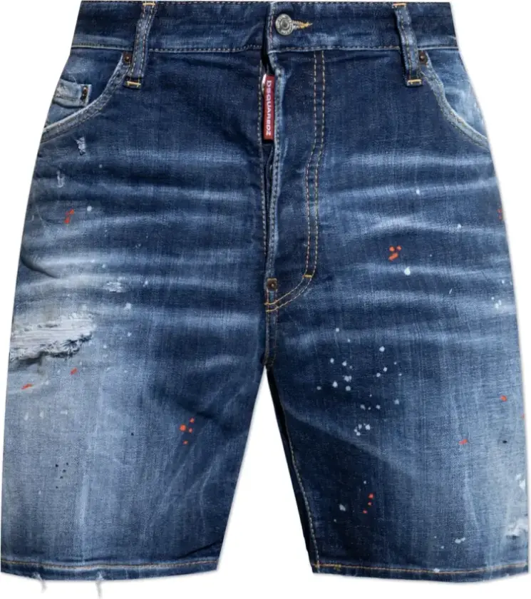 Herre, Shorts, Blå, XL