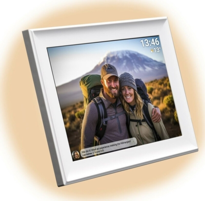 Denver Frameo Pff-1080 Weiss Digital Ramme 25,4 Cm (10,1) 16 Gb