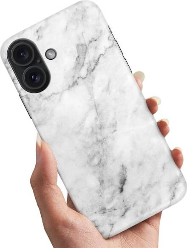 iPhone 16 - Deksel/Mobildeksel Marmor