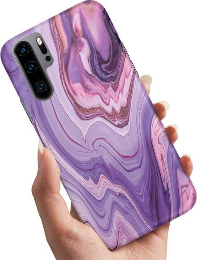 Huawei P30 Pro - Deksel/Mobildeksel Marmor Multicolor