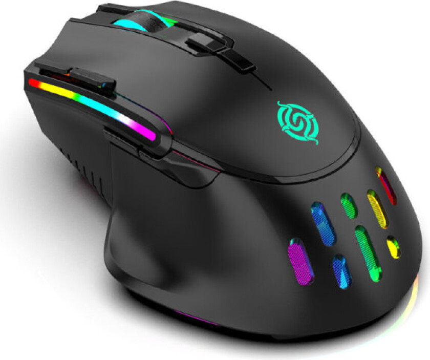 Trådløs Gaming-mus Ergonomisk Laptop-Gaming-mus Svart