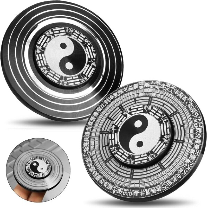 Kult Zodiac Fidget Hand Spinner Tai Chi Spiner for Barn og Voksne - Sensorisk Håndholdt