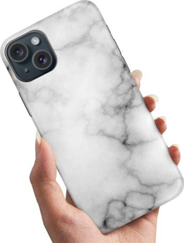 iPhone 15 - Deksel/Mobildeksel Marmor