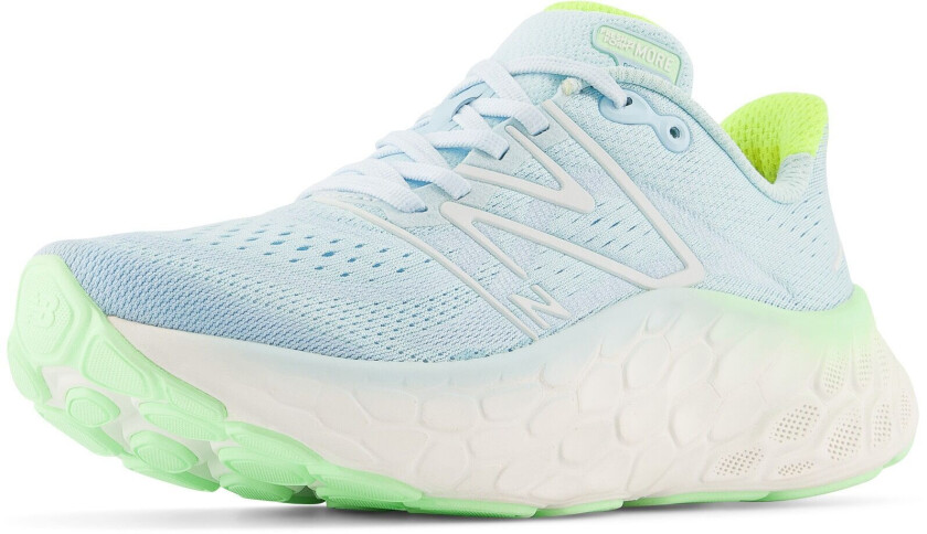 Fresh Foam X More V4 Dame Blue/Green Aura/White 40.5