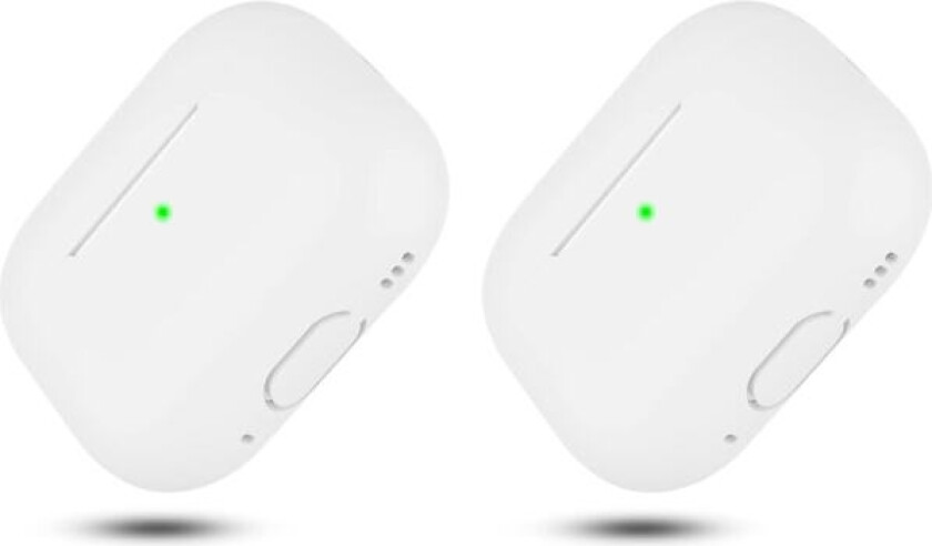 Bilde av 2x Hvit Airpods PRO 2 silikondeksel White one size