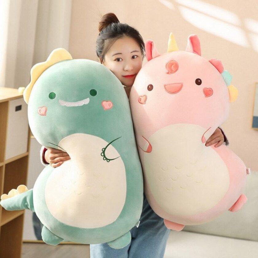 Squishmallows plysjpose dyr Kawaii myk stor pute enhjørning 45CM
