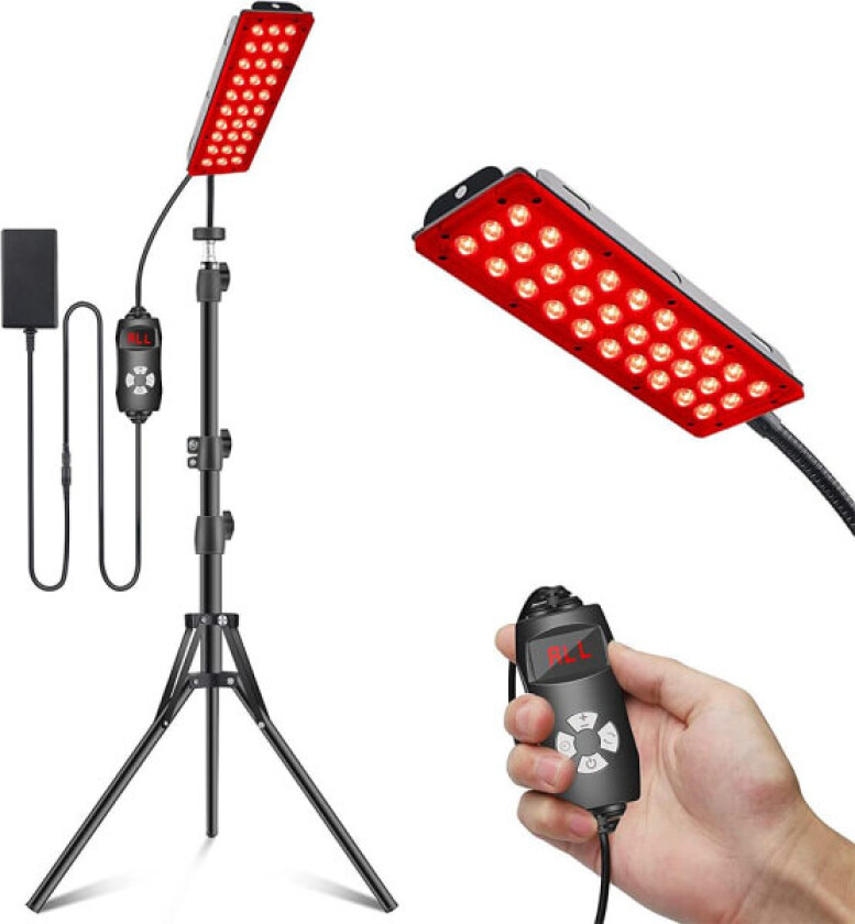 Rødt lys terapi lampe LED Rød infrarødt lys