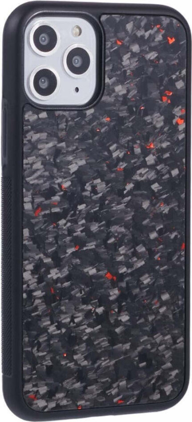 iPhone 11 Pro Deksel i Aramidfiber og Myk Plast - Gull