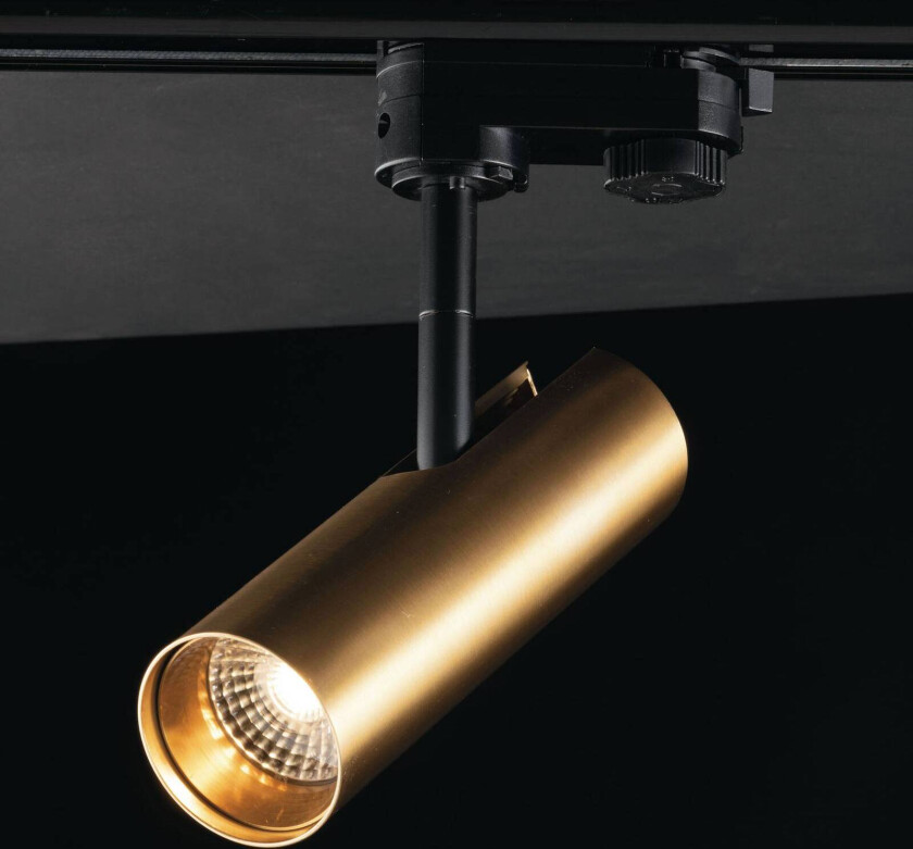 Rocket 7W 3000K LED-spotlight i gull