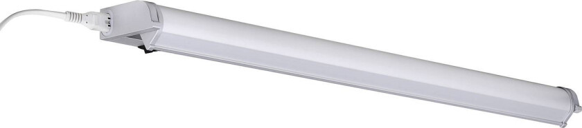 Utenpåliggende lampe med LED 957010102, lengde 57,6 cm, sølv, 4 200 K
