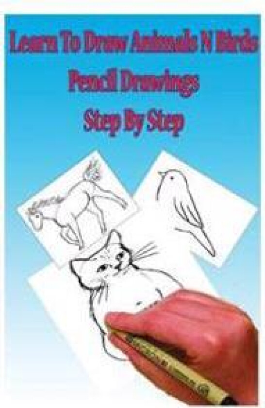 Learn to Draw Animals N Birds: Pencil Drawings Step by Step: Pencil Drawing Ideas for Absolute Beginners