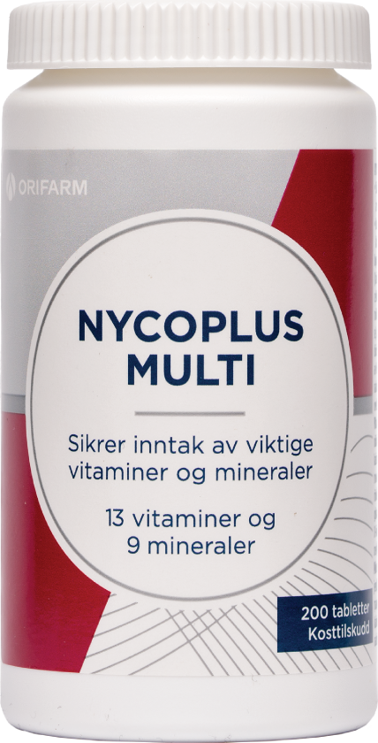 Multi tabletter, 200 stk.