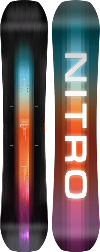 NITRO Snowboard Team Wide 24/25, snowboard, herre MULTICOLOR
