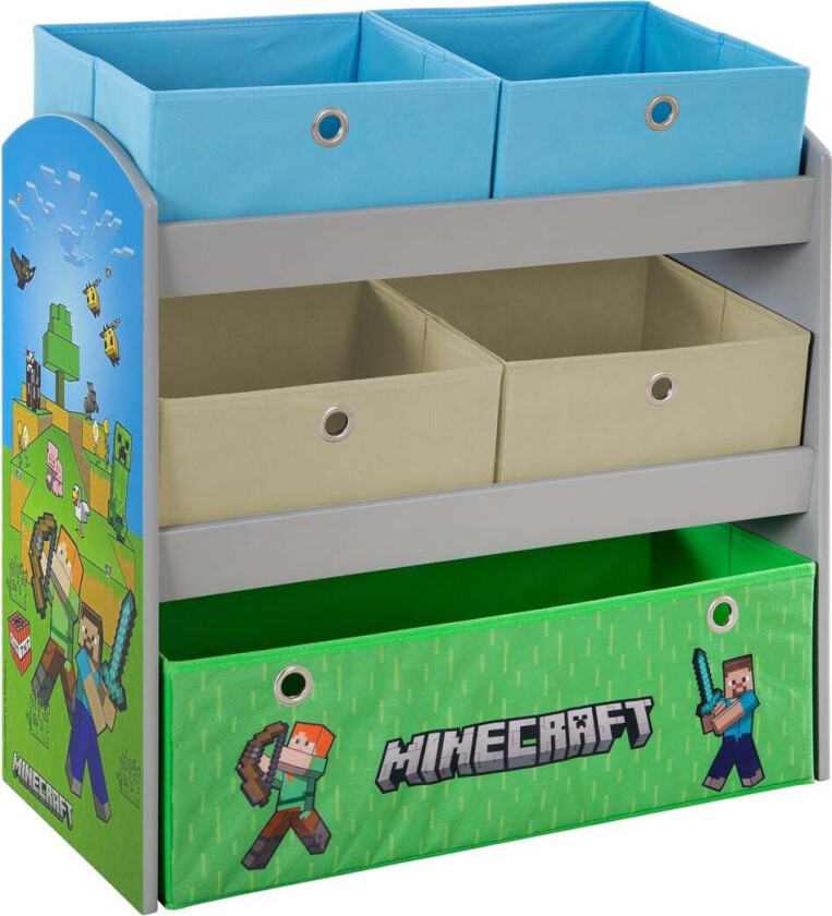 Oppbevaringshylle med Oppbevaringskasser - Hyller & Skap - MDF