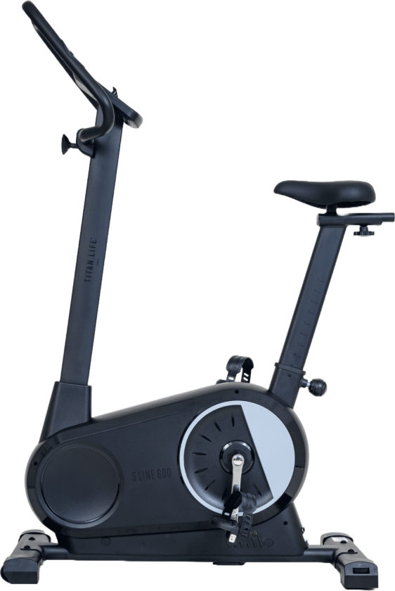 S Line 600 Upright Bike, spinningsykkel BLACK