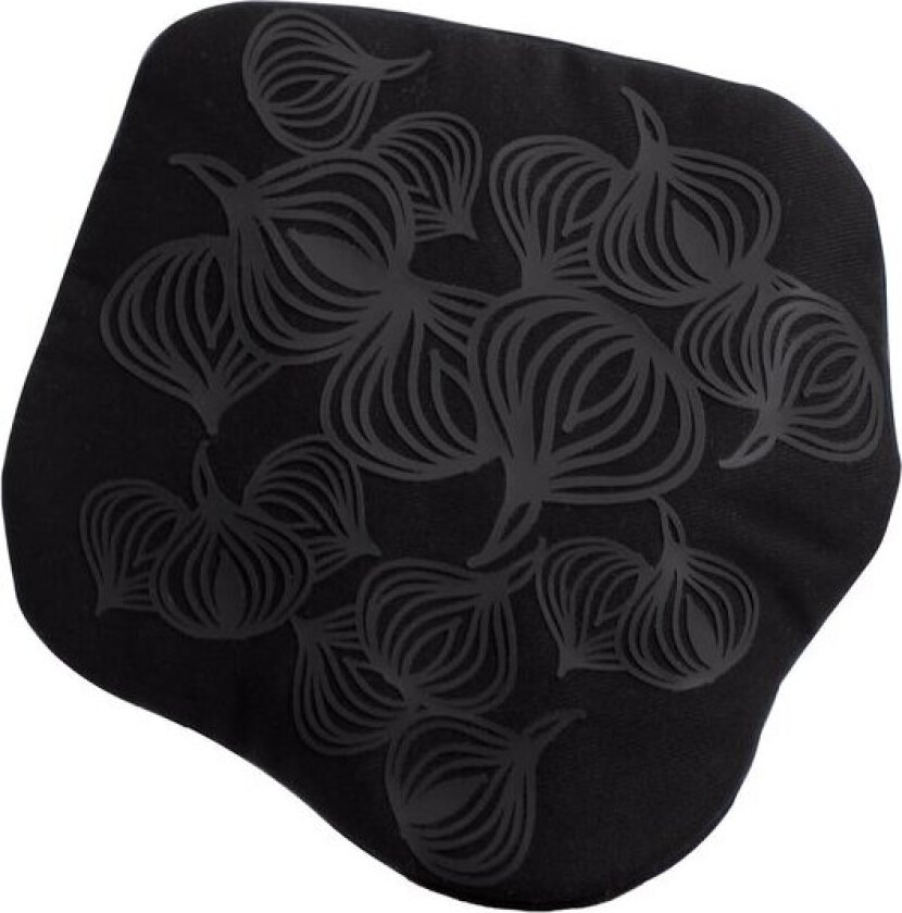 Non-Slip gryteklut/gryteunderlag 22x22 cm svart