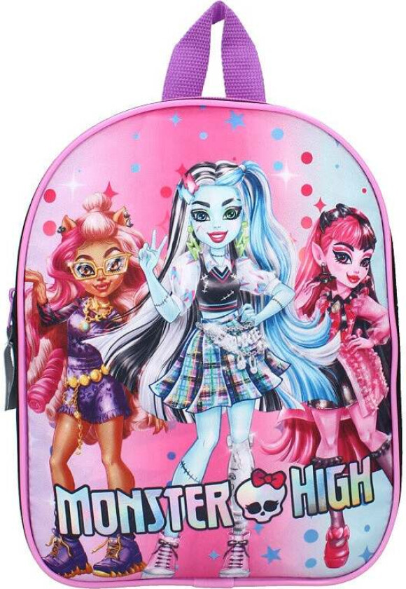 Ryggsekk Feeling Fierce, Rosa - Ryggsekker - 100% Polyester