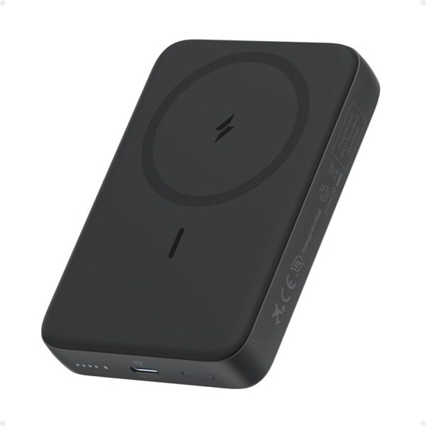 Zolo Power Bank (10K 30W Magnetic) - Black Nødlader - Svart - 10000 mAh
