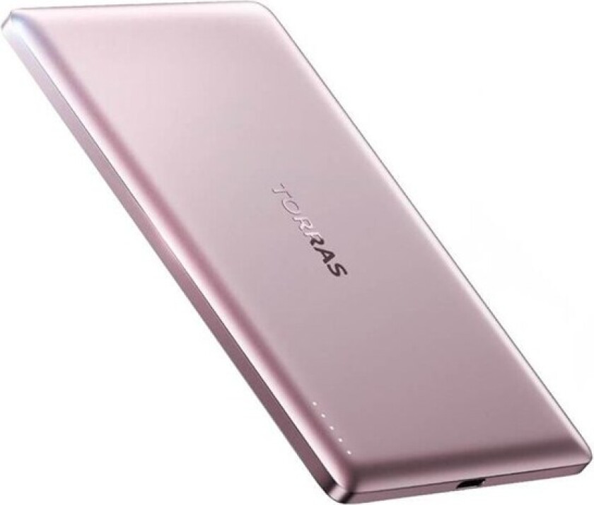 5000mah Mini Powerbank (Pink) Nødlader - Rosa - 5000 mAh