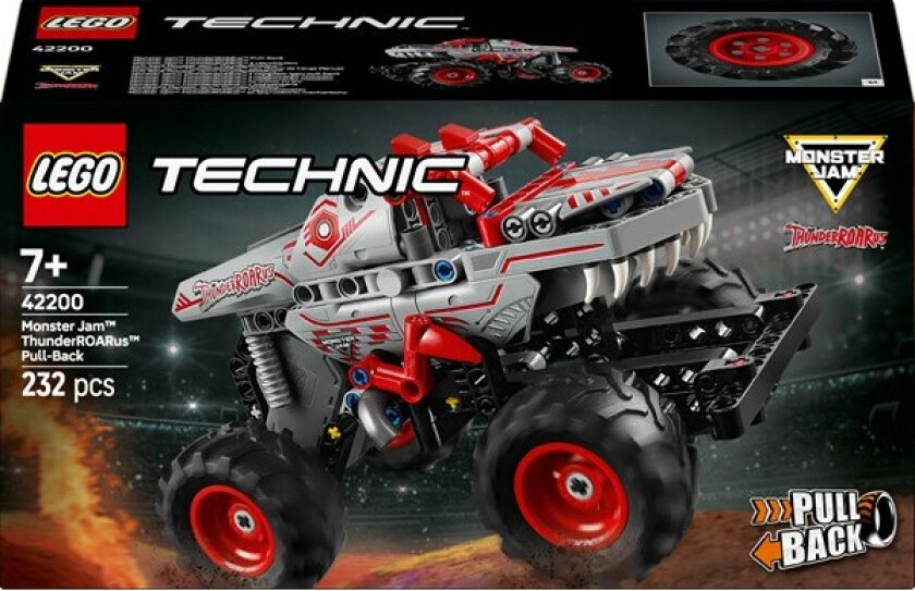 Technic Monster Jam ThunderROARus med pullback-funksjon 42200