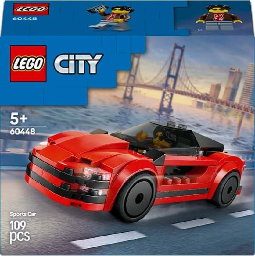City Rød sportsbil 60448
