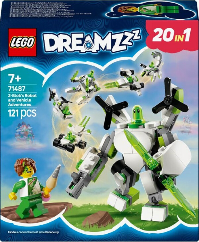 DREAMZzz Eventyr med Z-Blobs robot og fartøy 71487