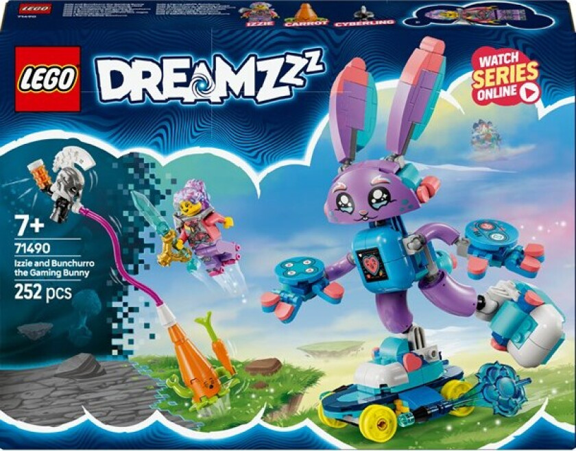 DREAMZzz Izzie og gaming-kaninen Bunchurro 71490