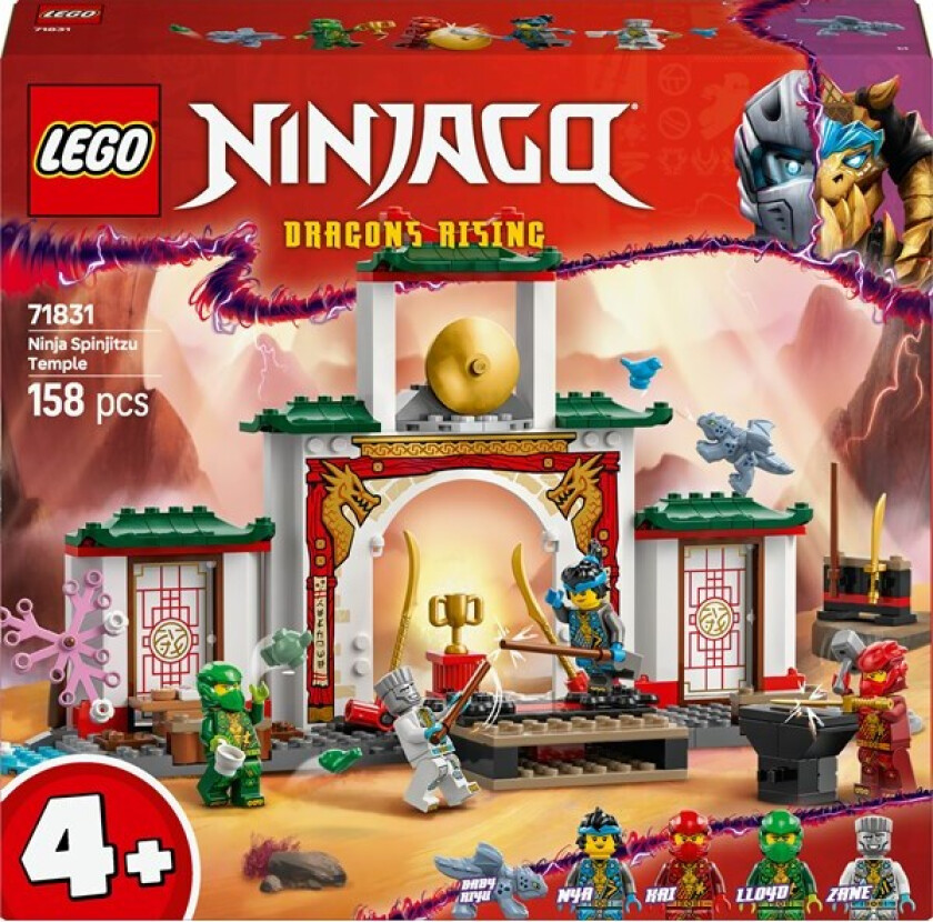Ninjago Ninjaenes Spinjitzu-tempel 71831