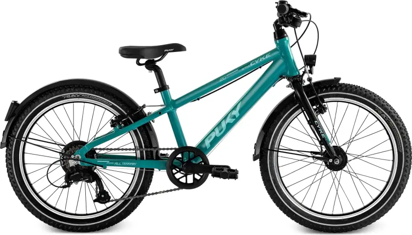 Cyke 20-7 Active alu. barnesykkel turkis/sort