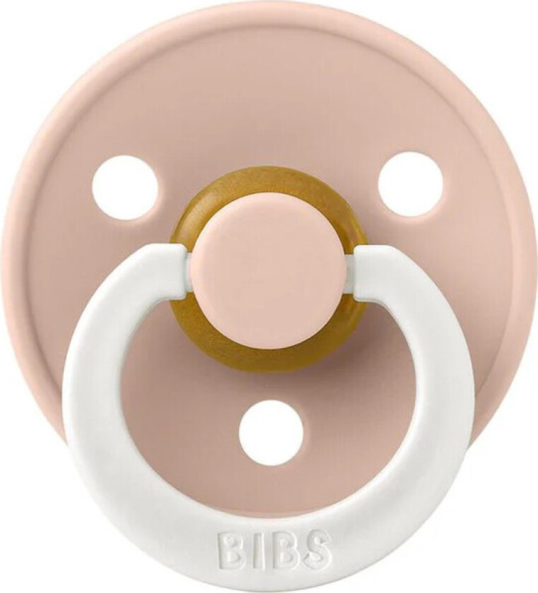 Bibs Naturgummi Smokk - 0/6 måneder, S - Blush Glow In The Dark