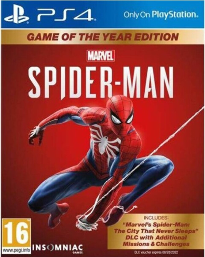 Spider-Man (Game of the Year Edition) - Sony PlayStation 4 - Action/Adventure