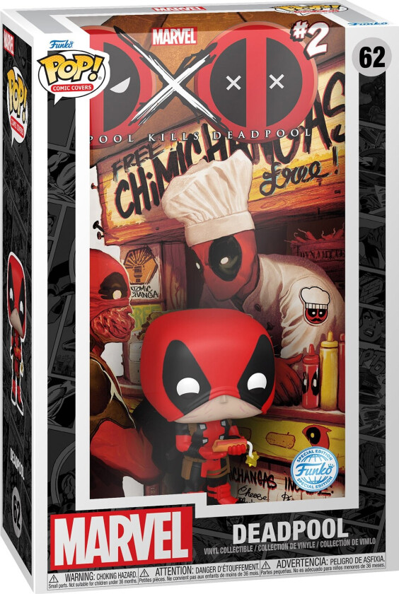 Marvel actionfigur (Deadpool)