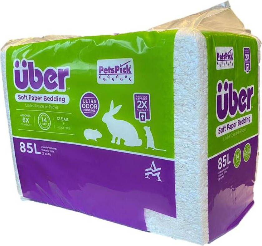 Bilde av Über - Soft Paper Bedding 85l White