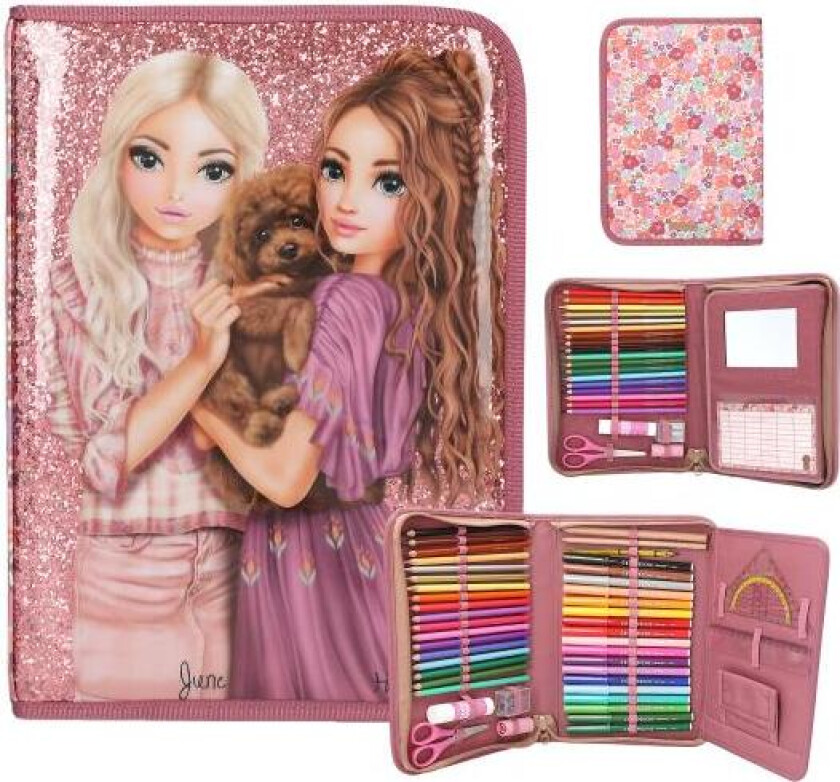 TOPModel - Big Pencil Case FLORAL ( 0413056 )