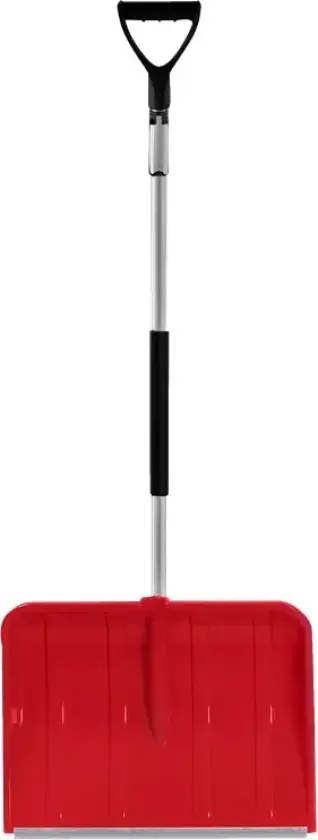 Snøskuffe med teleskophåndtak i aluminium 122-160 cm