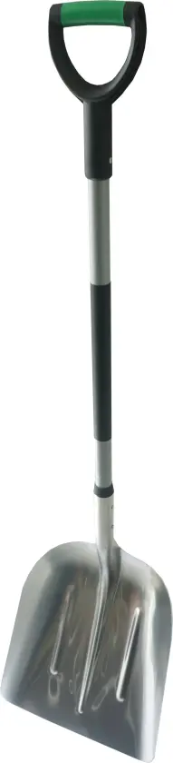 Kellen snøskuffe avrundet Praktisk og god snøskuffe i aluminium. Snøskuffen har håndtak med ekstra godt grep som gjør det lett å betjene skuffen.