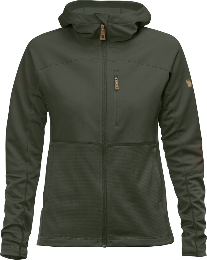 Women's Abisko Trail Fleece Deep Forest XL, Deep Forest