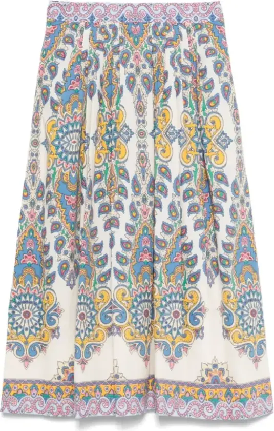 Etro, Dame, Skjørt, Flerfarget, S