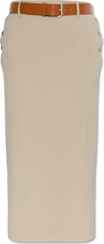 Dame, Skjørt, Beige, XS