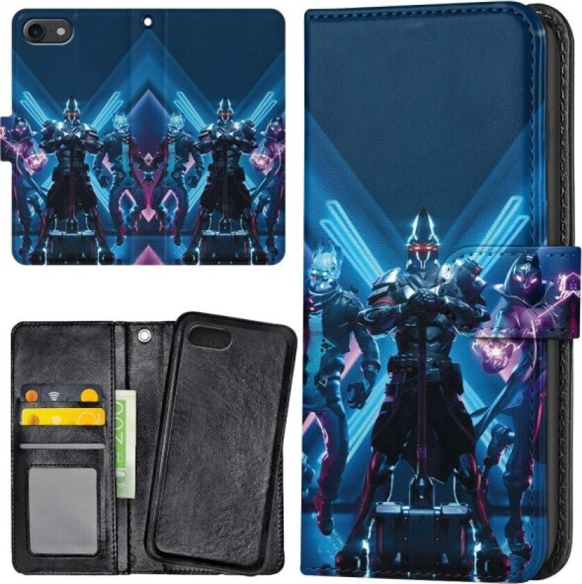 iPhone 7/8/SE - Lommebok Deksel Fortnite
