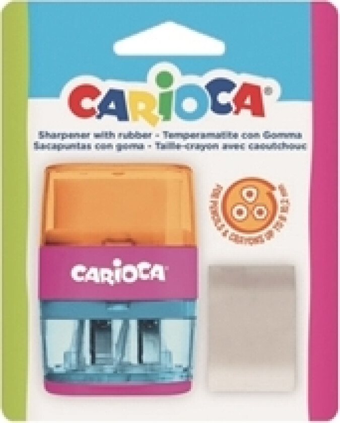 Bilde av Carioca Blyantspisser med viskelær