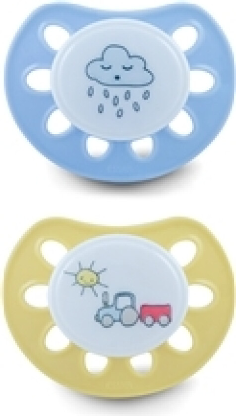 Esska smokk klassisk mini silikon Blå