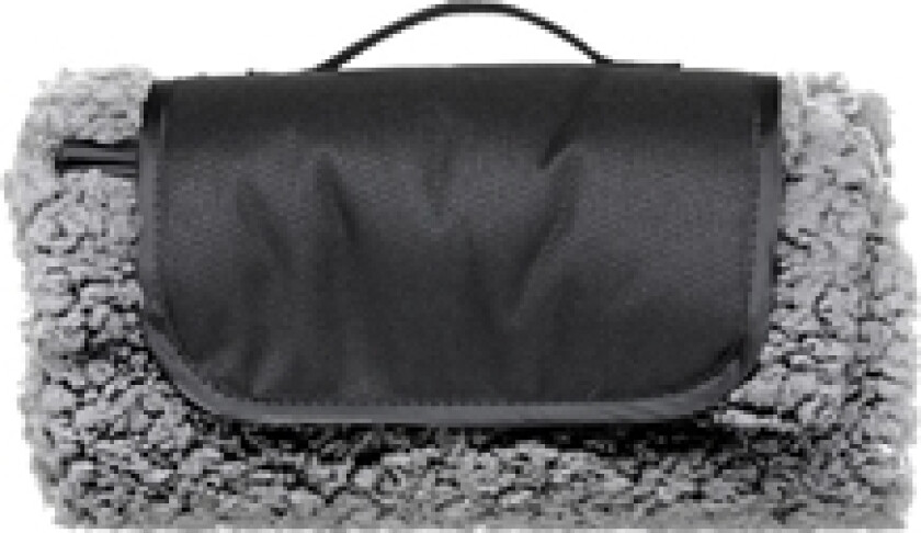 Pledd/setetrekk Grå