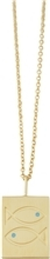 Zodiac by Design Letters - Pisces Gold