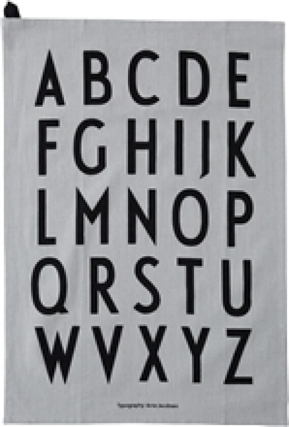 Design Letters Classic Kjøkkenhåndkle 2-pack Grå