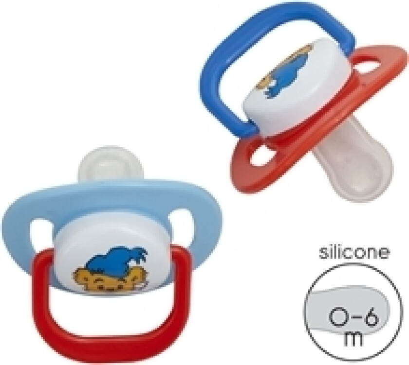 Bamse Ortodontisk smokk 0-6 m 2-P