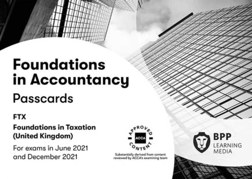 FIA Foundations in Taxation FTX FA2020 av BPP Learning Media