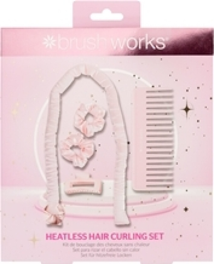 Brushworks Heatless Curling Set 1 set