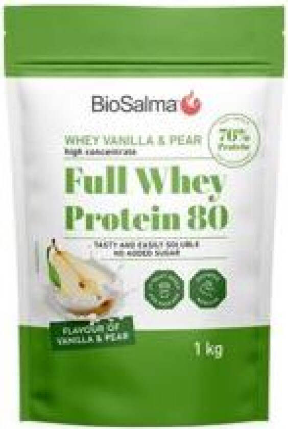 Whey 80 1 kg Pear/Vanilla