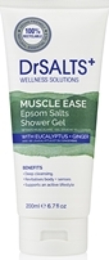 DrSALTS+ Muscle Ease Epsom Salts Shower Gel 200 ml